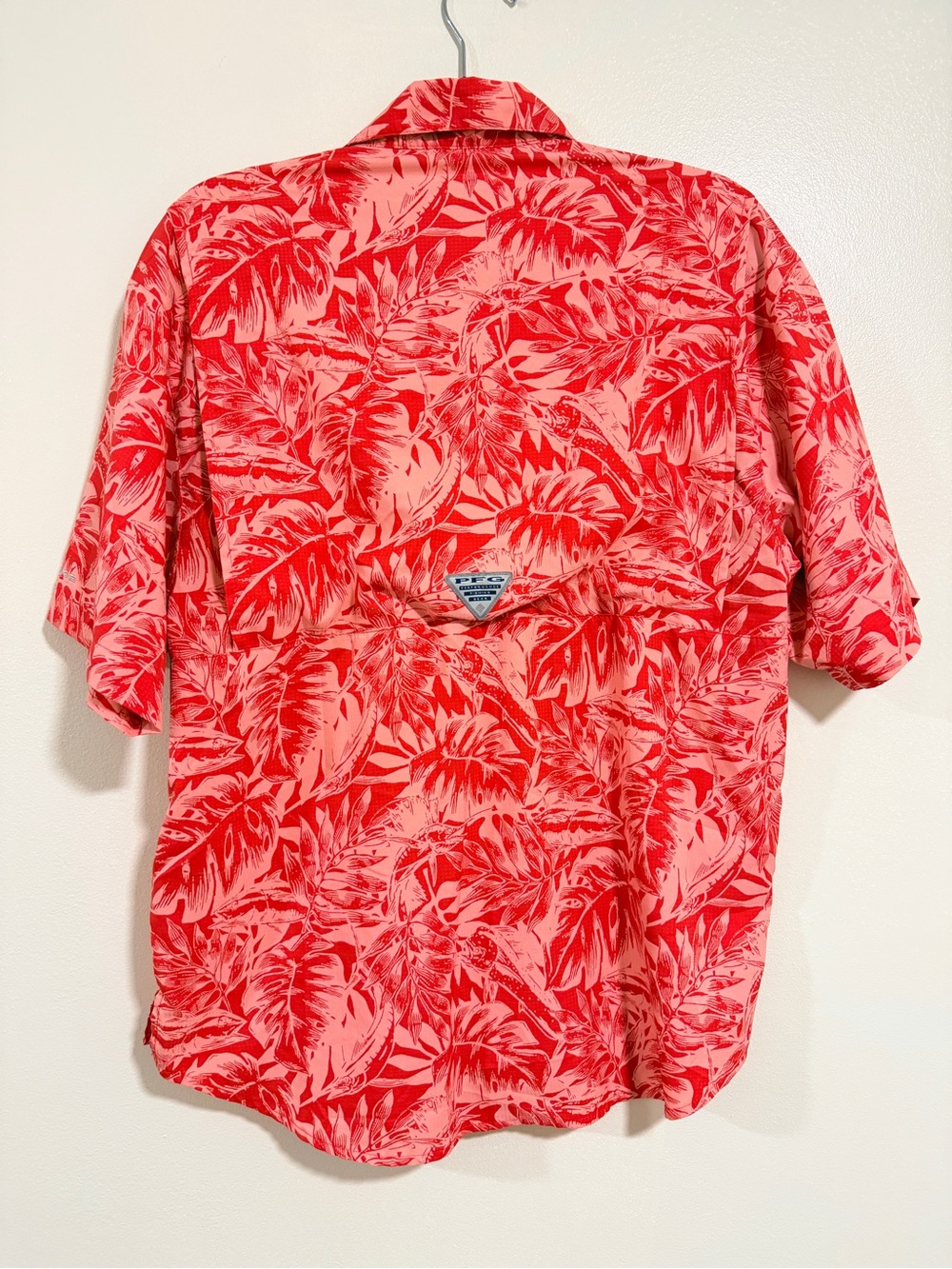 Columbia PFG Shirt Mens S Super Tamiami Button Up Omni Shade Tropical Outdoor - Picture 6 of 15